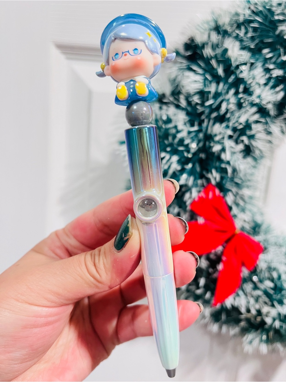 Cute Beaded Pen With “Maiya” Bean
